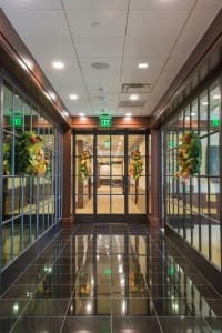 Office Sconce Christmas Arrangment in Dallas