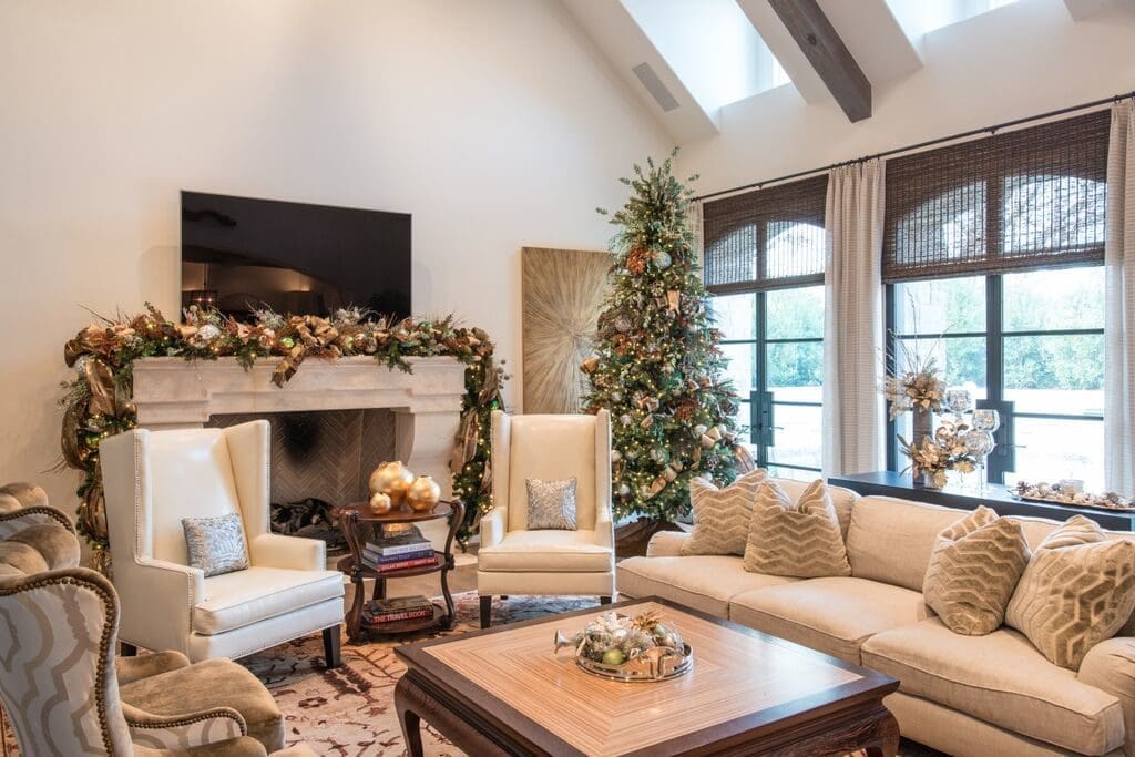 interior design christmas park cities dallas