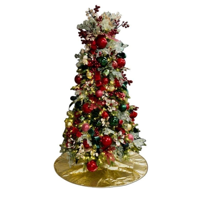Crimson and Holly Christmas in a box theme